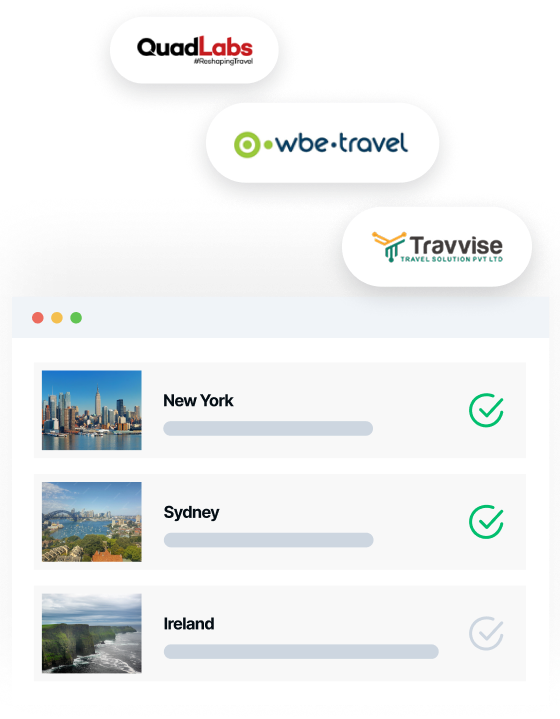 Online booking engines