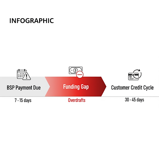  Why BSP Settlements Create a Cash Flow Trap
