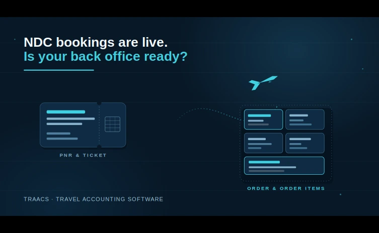 NDC Bookings - Back Office Accounting