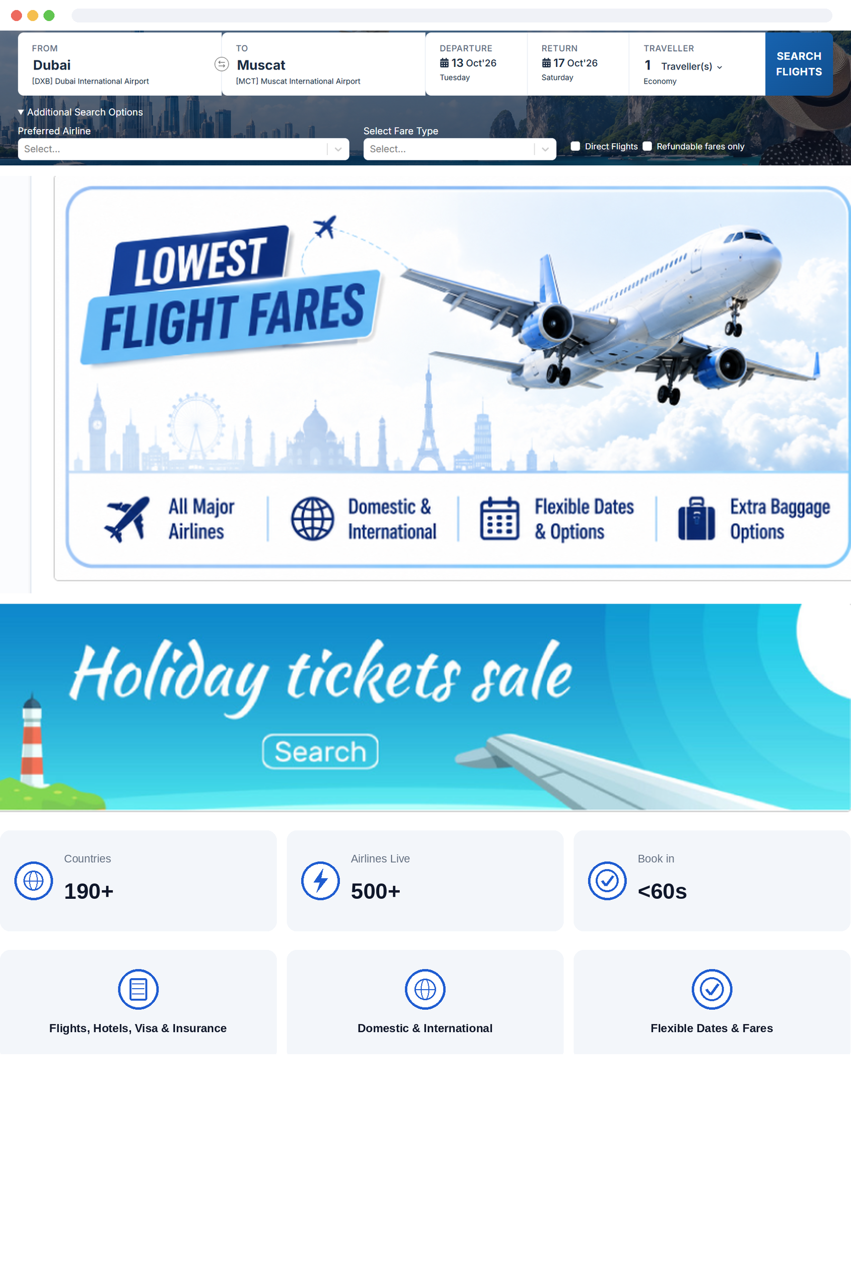Booking & travel products - Sell the complete journey